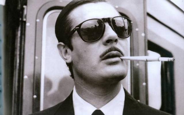 Marcello Mastroianni wearing Persol 649 in Fellini’s 8½