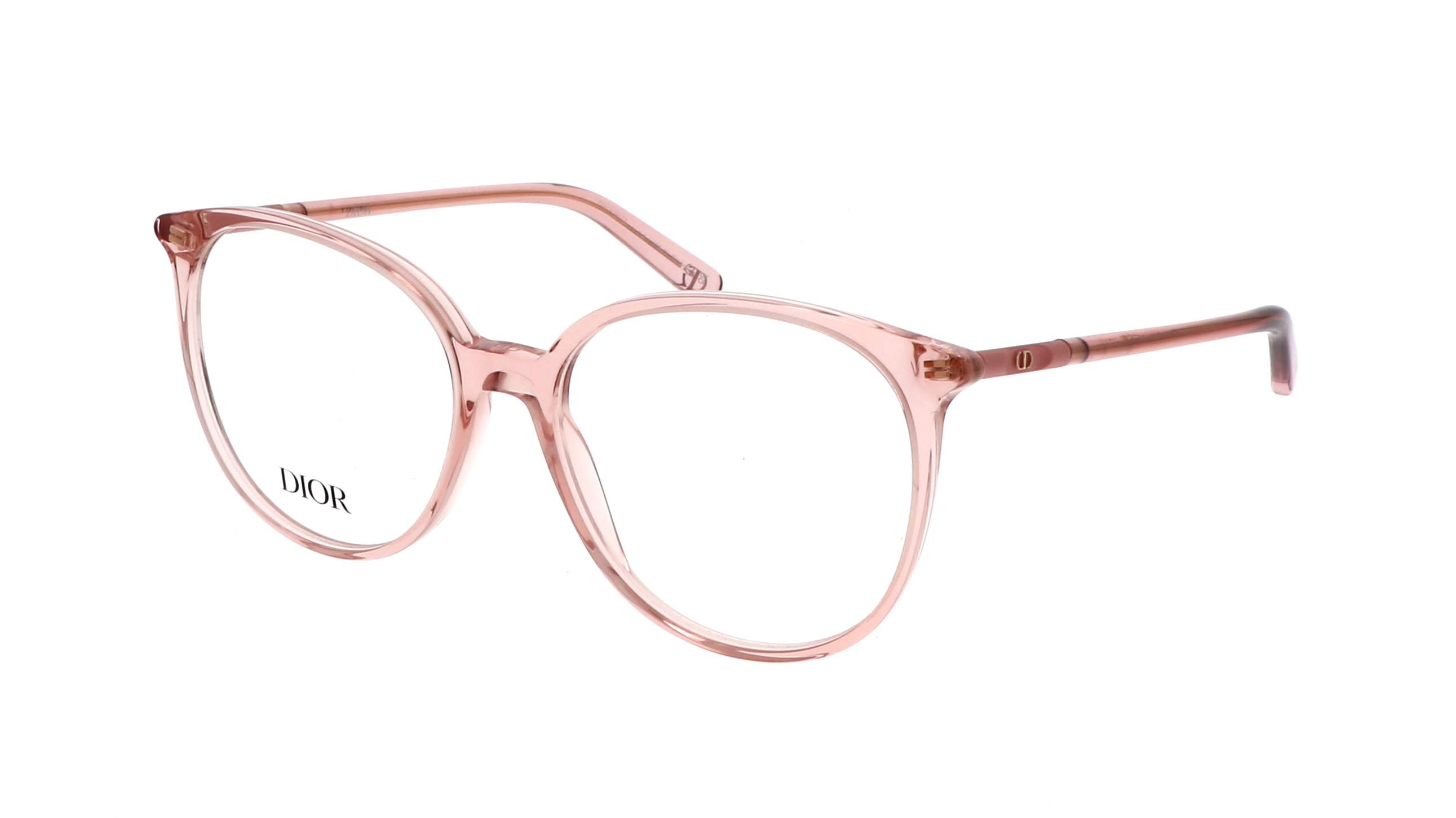 Dior MINI CD O R4I 4100 54-16 — pink translucent acetate women’s glasses