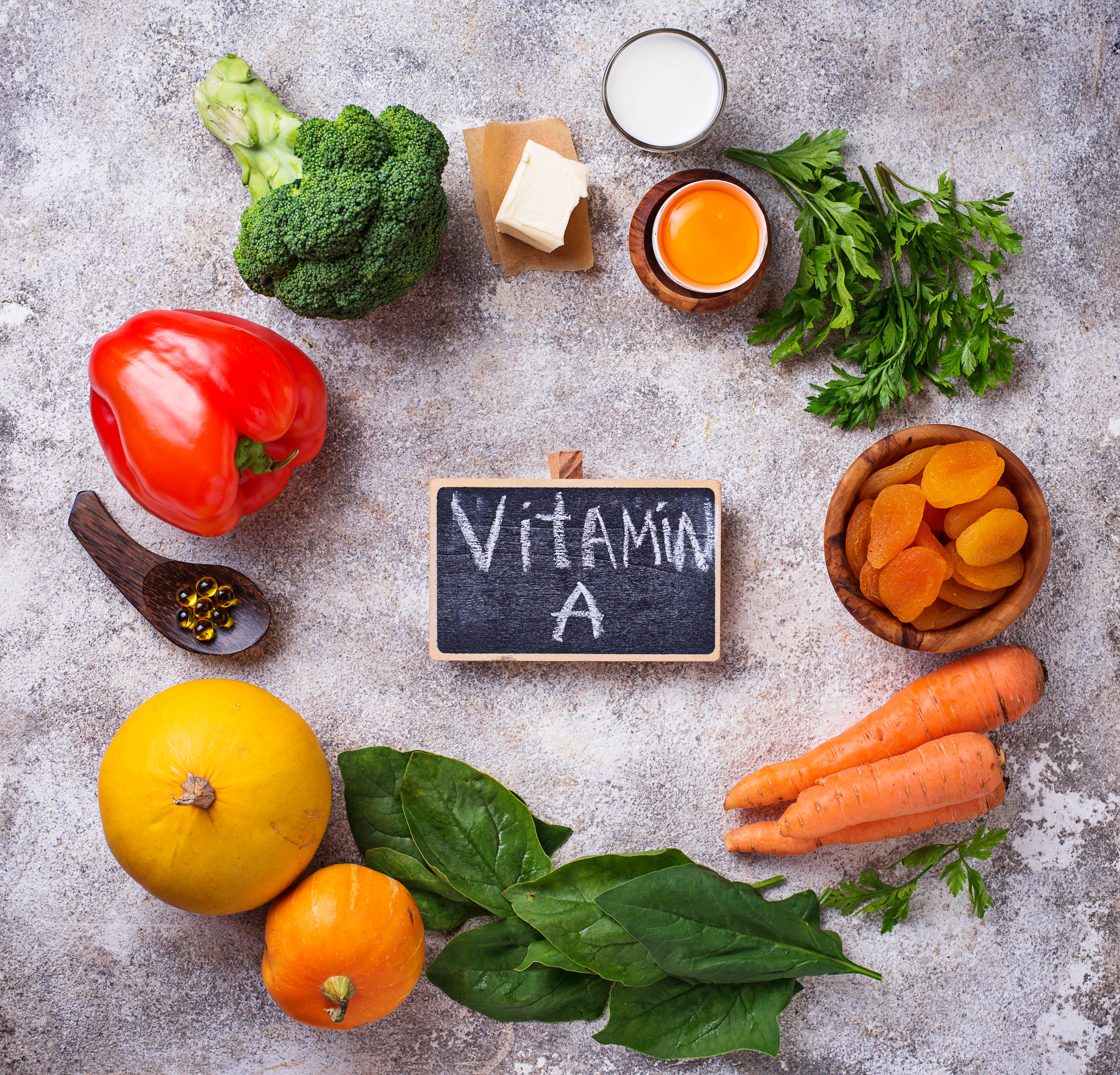 Vitamin A rich foods beneficial for eye health