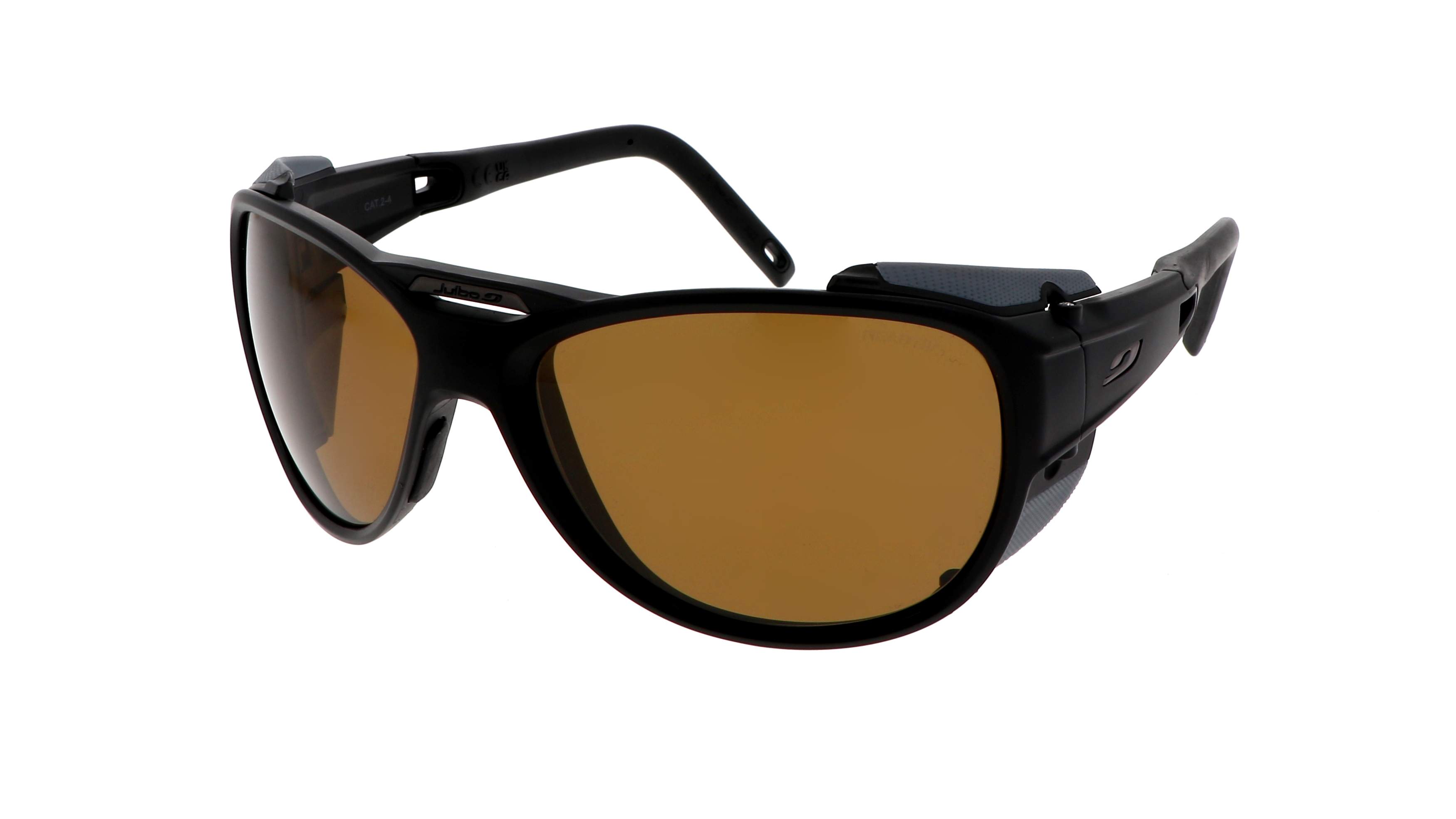 Julbo Explorer 2.0 matte black with Reactiv photochromic lenses