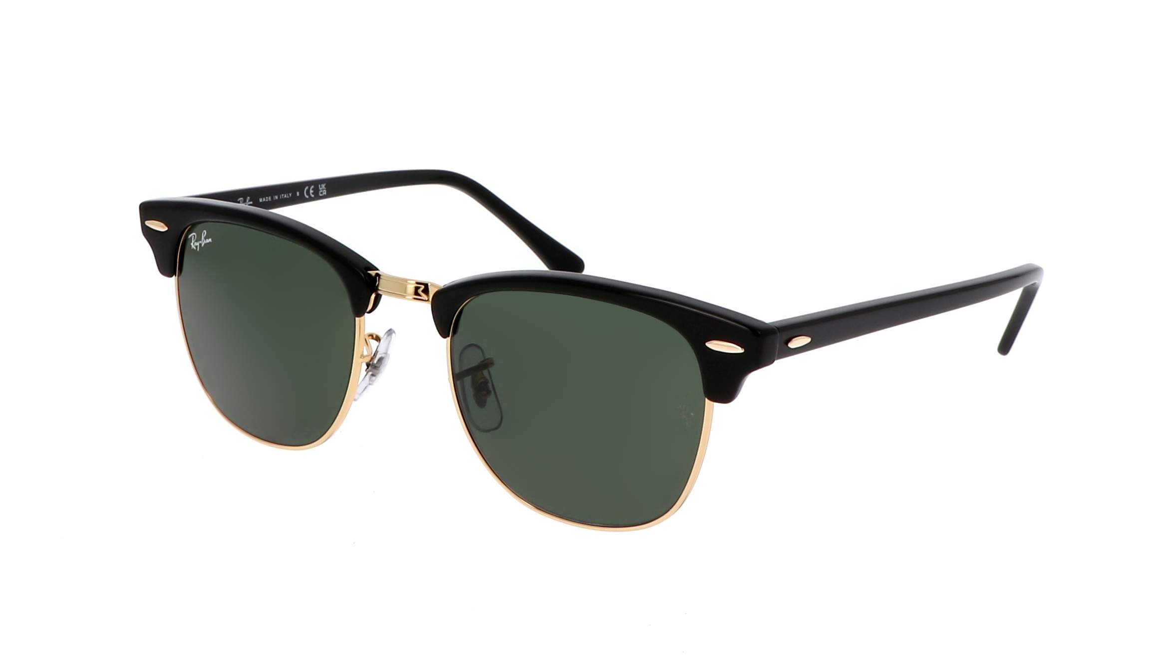 Ray-Ban Clubmaster RB3016 black and gold